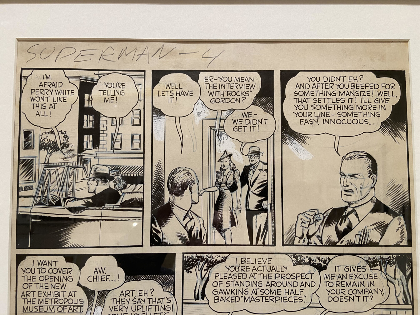 Secret of the K-Metal 1940 Shuster Studio Artwork - Page 4 - top third