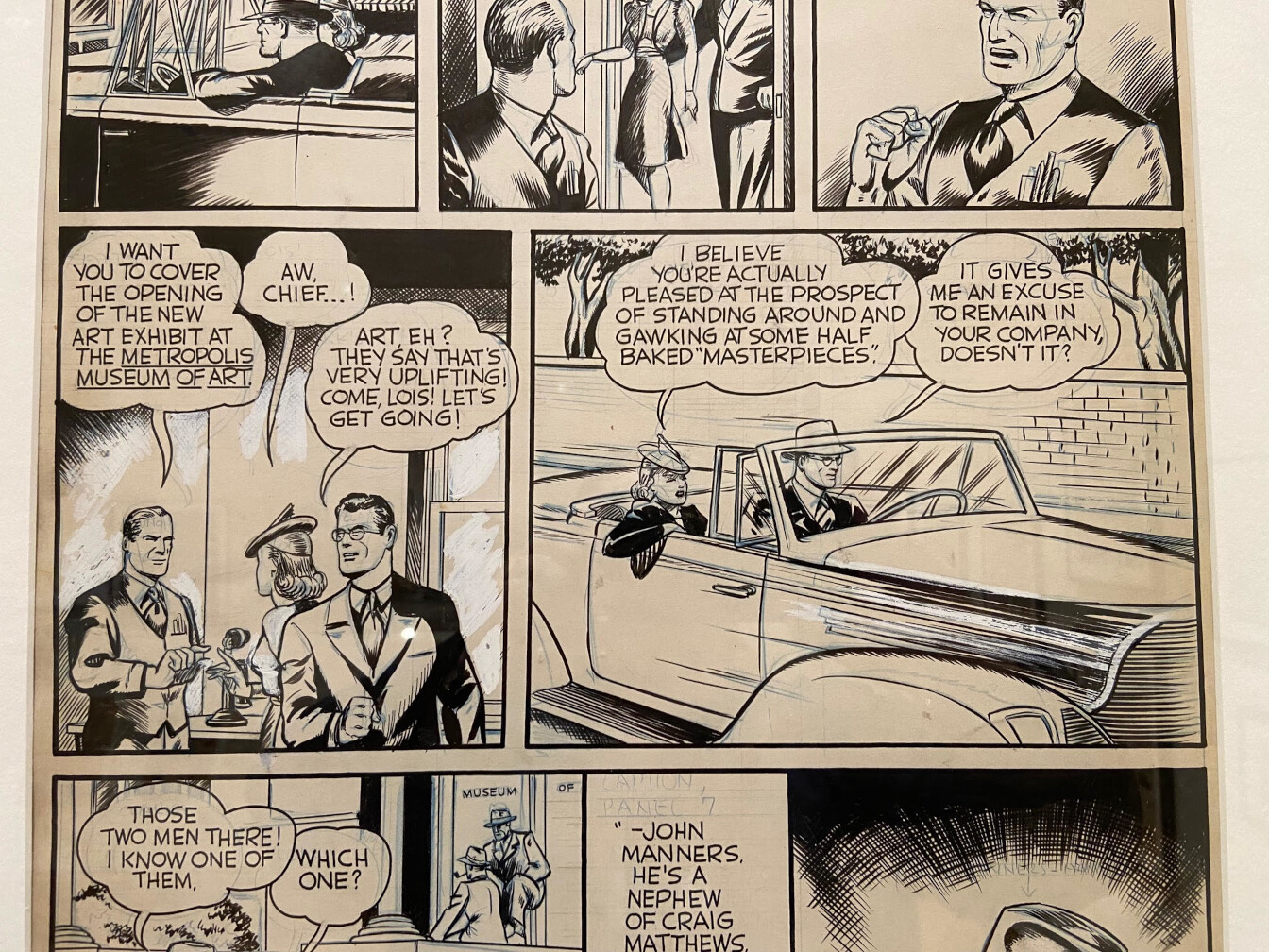 Secret of the K-Metal 1940 Shuster Studio Artwork - Page 4 - middle third