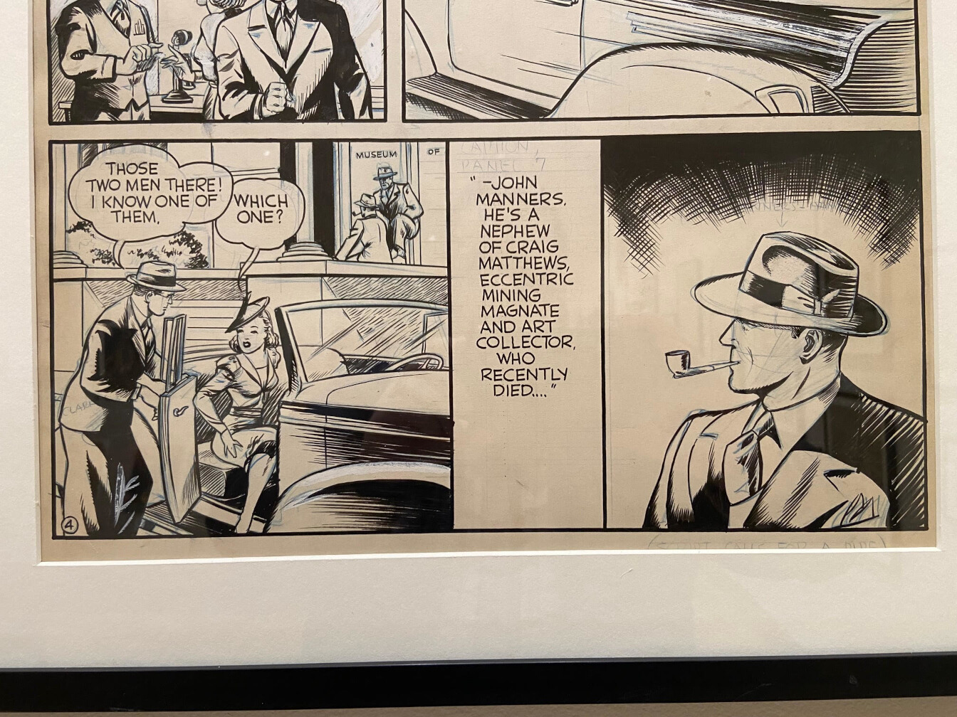 Secret of the K-Metal 1940 Shuster Studio Artwork - Page 4 - bottom third